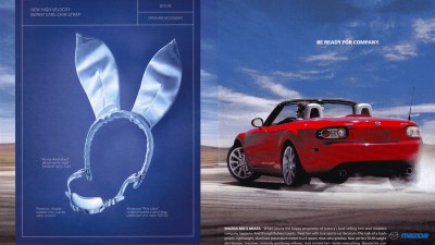 Mazda Miata Playboy Print