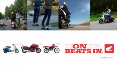 Honda "On Beats In" Print