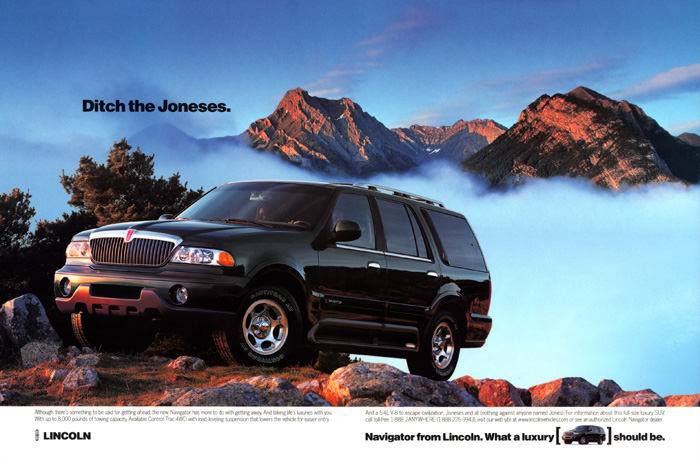 Lincoln Navigator, Joneses